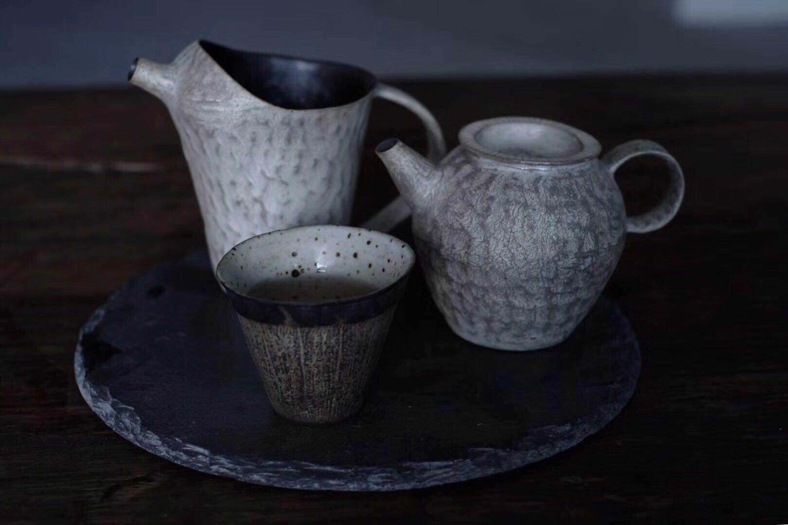 作家款茶器 茶杯 公道杯 手工制作