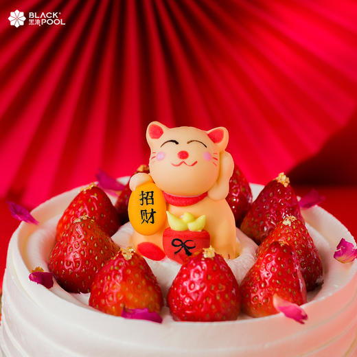 【送蝴蝶酥6片装】招财喵 HAPPY NEW YEAR 商品图1