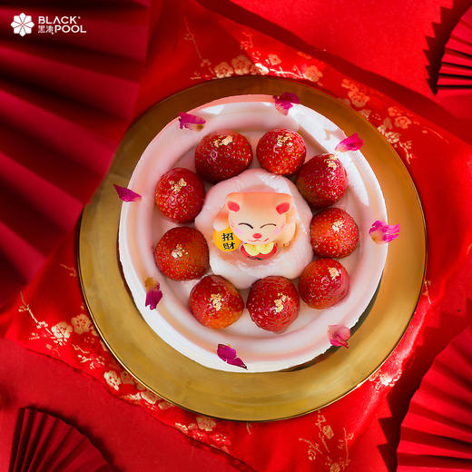 【送蝴蝶酥6片装】招财喵 HAPPY NEW YEAR 商品图3
