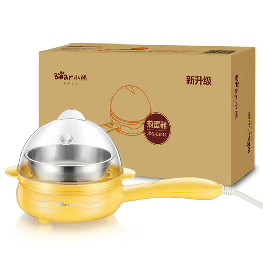 小熊（Bear) 煎蛋器蒸蛋器 迷你不粘锅电煎蛋锅 煎蛋机多功能煎饼煎煮蛋器 JDQ-C3011 商品图4