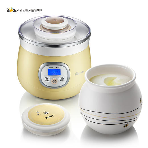 小熊（Bear）米酒酸奶机 家用全自动蜜罐陶瓷内胆 微电脑定时 SNJ-530 商品图1