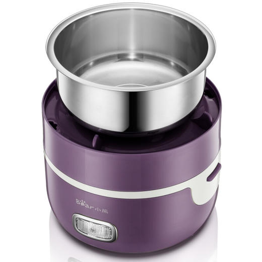 小熊（bear）电热饭盒 1.4L加热蒸饭器可插电保温饭盒 双层真空DFH-S2116 商品图2