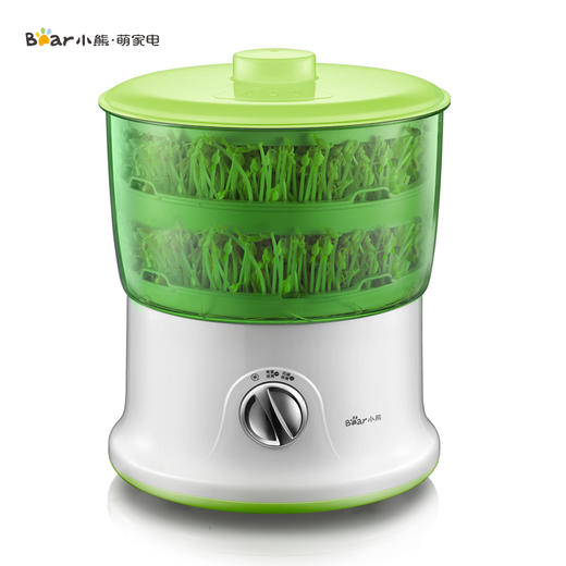 小熊（Bear）豆芽机 双层全自动洒水家用DYJ-S6365 商品图0