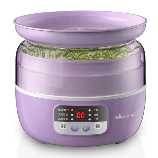 小熊（Bear） DYJ-S6031 微电脑智能控温 豆芽机 自动泡豆 商品图0