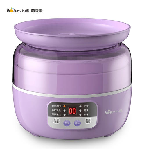 小熊（Bear） DYJ-S6031 微电脑智能控温 豆芽机 自动泡豆 商品图1