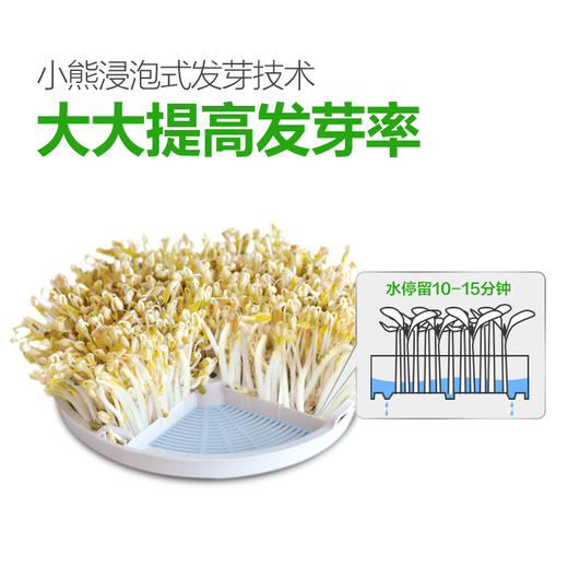 Bear/小熊 DYJ-A02A1豆芽机家用全自动正品双层大容量增压倍育 商品图1