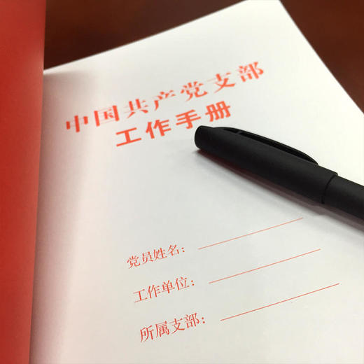 中国共产党支部工作手册（学习贯彻《中国共产党支部工作条例（试行）》） 商品图1