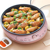 小熊（Bear）电饼铛家用多功能加深加大电饼档春饼机煎饼铛烙饼机电煎锅单盘电烤盘春卷皮机不粘锅DBC-B10D3 商品缩略图4