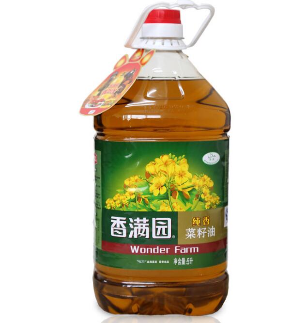 香满园纯香菜籽油5l