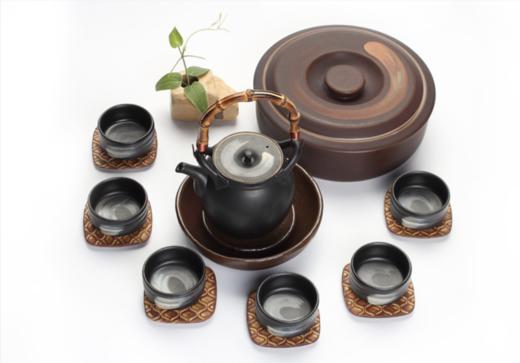 创意提梁壶套装 | 提梁壶茶杯壶承普洱茶叶罐整套功夫茶具套装 商品图2