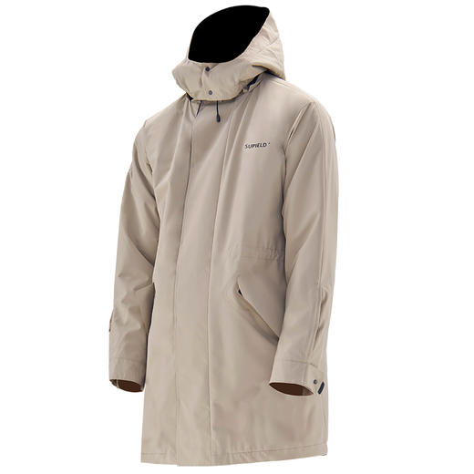 素湃 Supield 黑科技宇航款气凝胶中长款连帽棉衣男防寒服棉服P519 商品图4