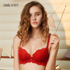 奶糖派告白番茄红 小清新大罩杯 内衣大码少女文胸 商品缩略图3