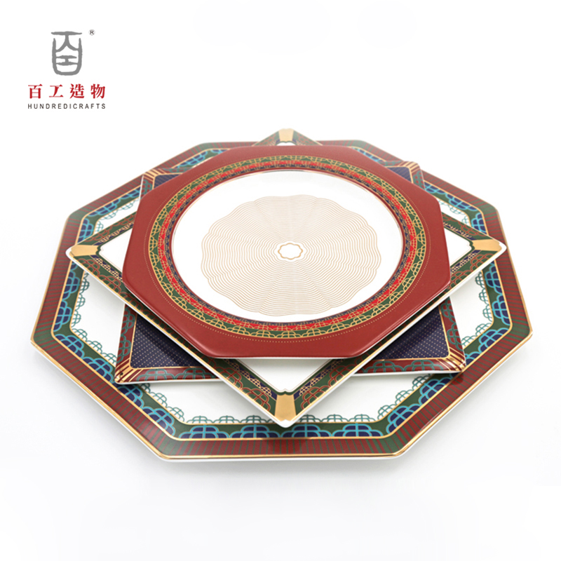 《朝锦》系列骨瓷餐具