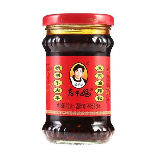 【调味】老干妈精致牛肉末210g/瓶 商品图0