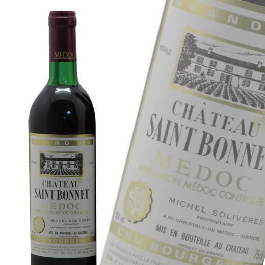 圣博娜特城堡红葡萄酒 Chateau Saint Bonnet 750ml 商品图0