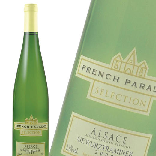 茗酊古堡-格乌兹白葡萄酒 French Paradox Gewurztraminer 750ml 商品图0