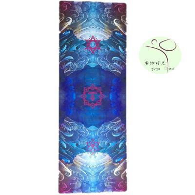 橡胶鹿皮绒超薄瑜伽垫 商品图1