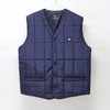 V领马甲（棉）男式蓝色 元然石墨烯能量发热服 货品编码99996 商品缩略图0