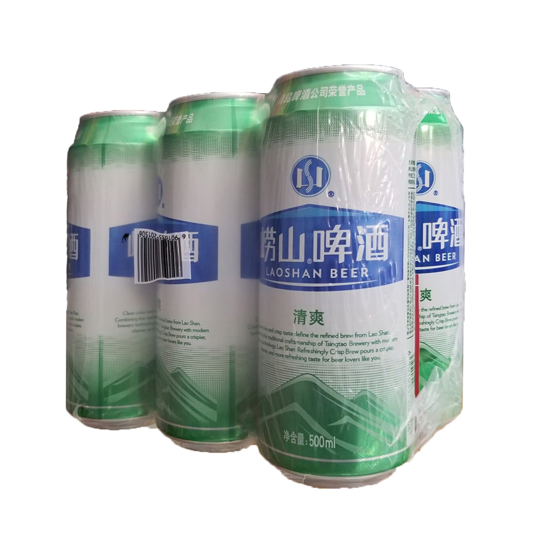 青岛崂山啤酒 500ml*1听