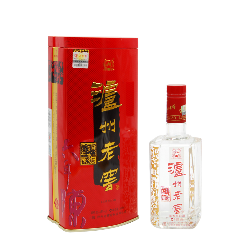 泸州老窖 头曲 38度 白酒 500ml