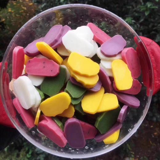 （永久下架）诸暨五色水果年糕 商品图1