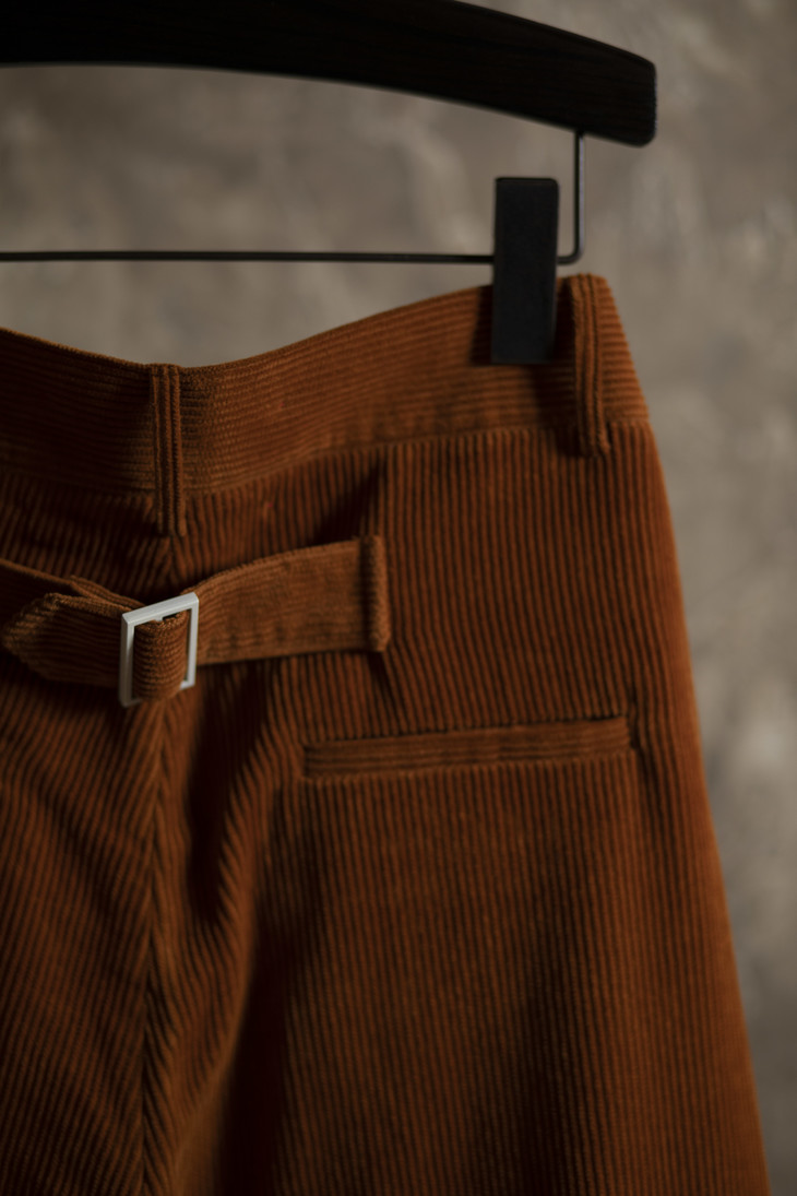 mustard corduroy trousers