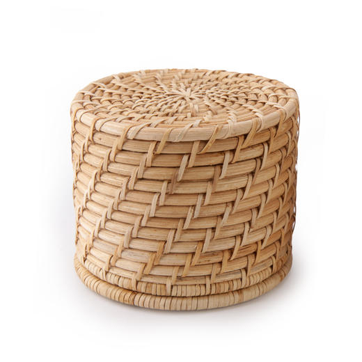 直筒藤编围棋罐 商品图4