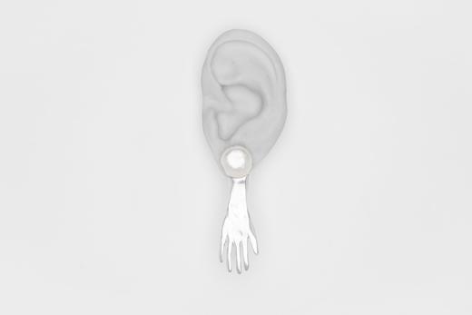 the pearl white spirit earings 商品图1