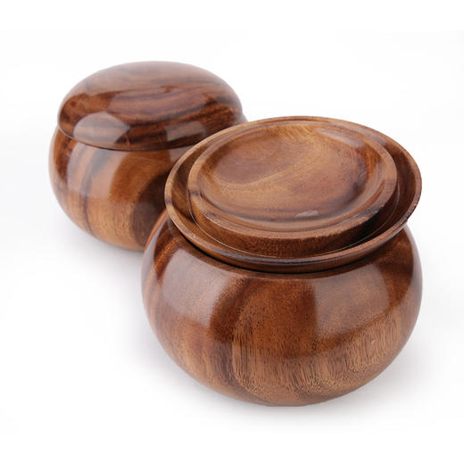 鼓型黄心楠围棋罐 商品图3