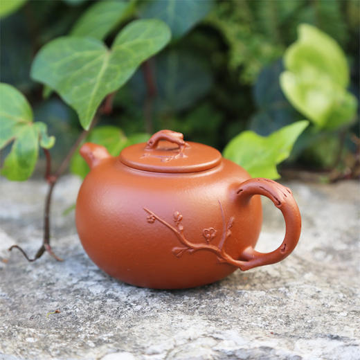 【报春梅花壶】范锡军大师手工紫砂壶 商品图1