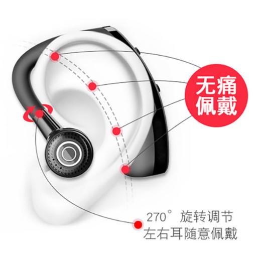 【蓝牙耳机】*商务蓝牙耳机挂耳式无线CSR立体声带 商品图3