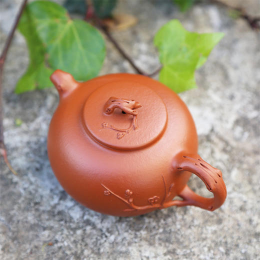 【报春梅花壶】范锡军大师手工紫砂壶 商品图3