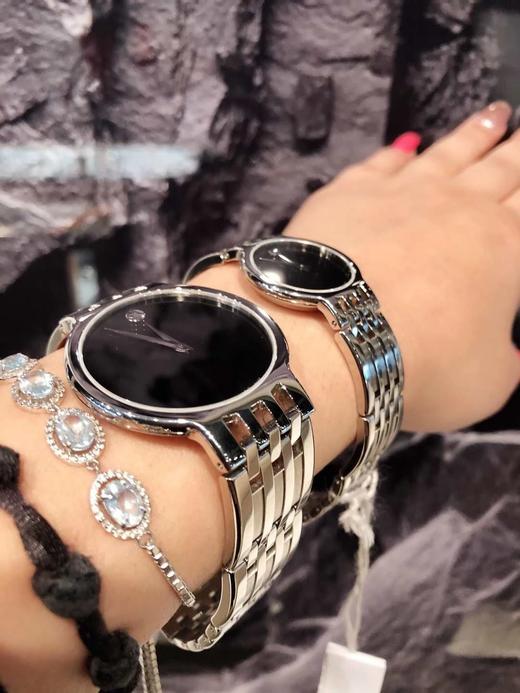 Movado 摩凡陀 esperanza爱莎超薄系列 全球联保 经典海报款情侣对表 商品图2