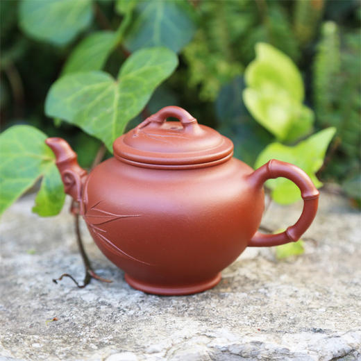 【竹报春来】范锡军大师手工紫砂壶 商品图1