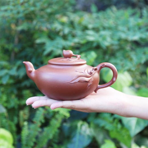 【扁桃】范亚萍大师手工紫砂壶 商品图8