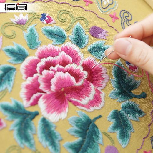 手工刺绣DIY套装（非成品）故宫宫廷文化携手指间 商品图6