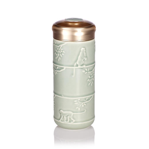 猴来居上随身杯 350ml 双层大容量 商品图3