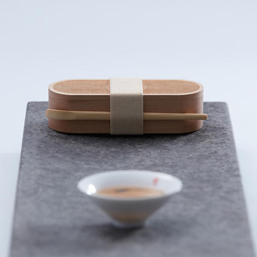 LETII乐禔 随和便携式茶盒木质茶仓分隔 家用旅行迷你礼盒装 商品图2