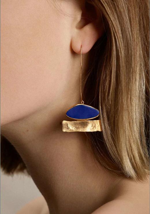 A deep Azure earpieces  商品图0