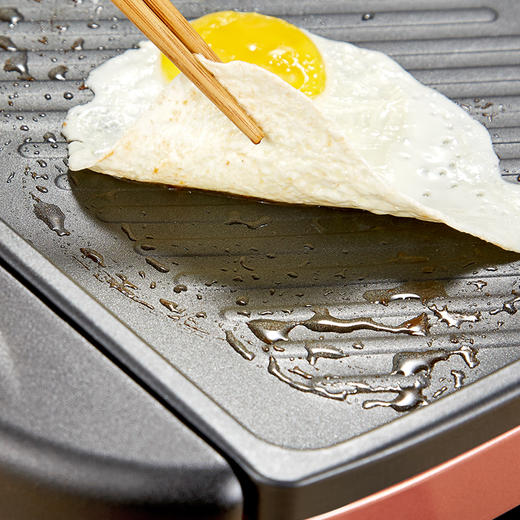 小熊（Bear） 电烧烤炉 韩式家用电烤炉烤肉锅可拆卸电烤盘铁板烧 DKL-D15A1 低配版 商品图2