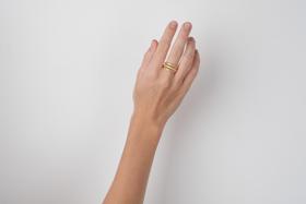 Nude and Mirror ring 
