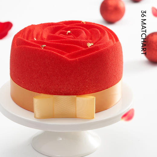 浪漫花海 - 鲜橙杏仁慕斯-情人节推荐 商品图3