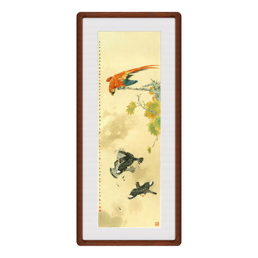 邹传安 《勇者胜》 装裱尺寸：81cm×209cm 商品图0