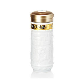 吉星龙腾随身杯 350ml 鎏金 施华洛世奇元素