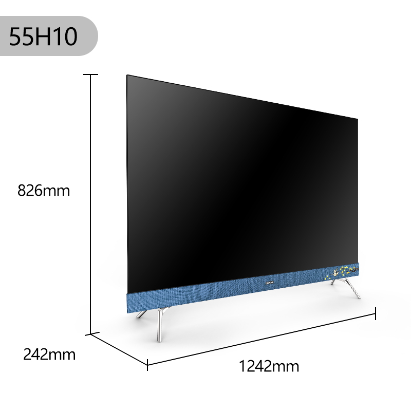 skyworth/创维 55h10 55英寸4k高清智能网络全面屏液晶平板电视机