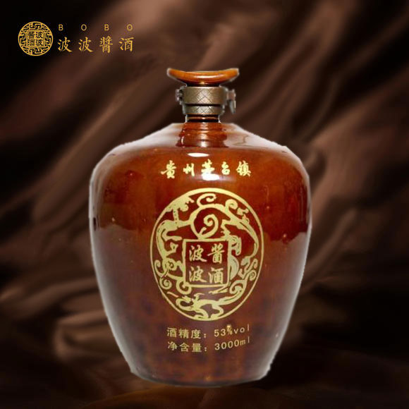 波波酱酒 3000ml装酱香型白酒