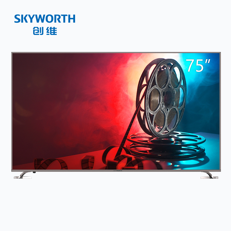 创维(skyworth)75a7 75英寸全金属人工智能天幕4k hdr