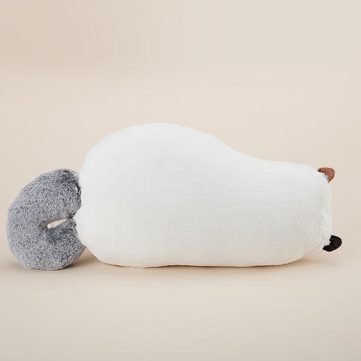 哲品 喵呜系列家居布艺毛绒猫形沙发腰枕床上办公室靠枕摆件可拆洗 商品图2