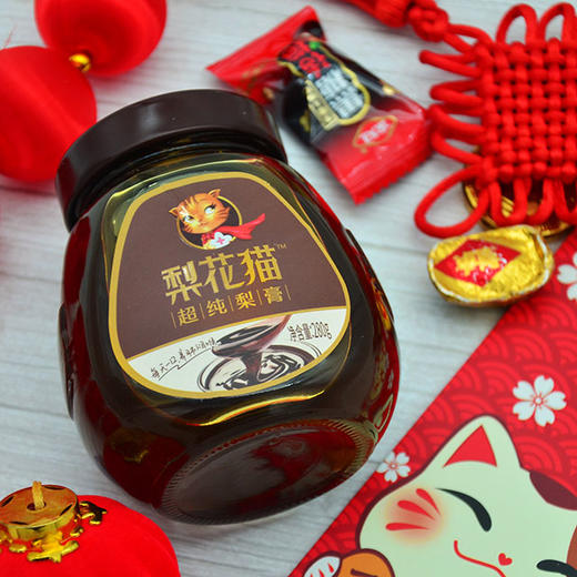 【梨花猫·纯梨膏家庭装】自己喝家人喝，梨膏就喝梨花猫-商城款 商品图4