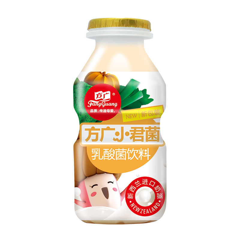 方广小君菌乳酸菌饮料宝宝酸奶益生元常温100ml4瓶招分销可代发